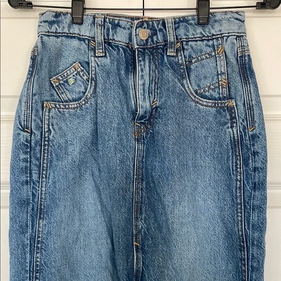 Esprit Blue Denim Skirt #119 - Picture 11 of 11